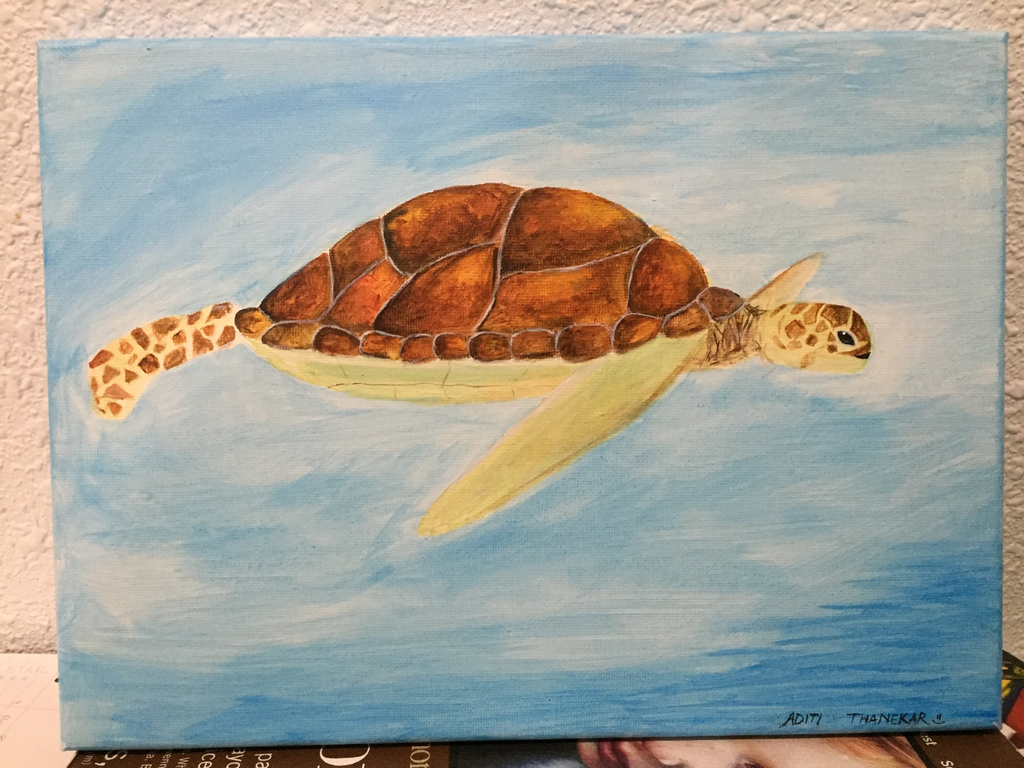 painting of mountatin