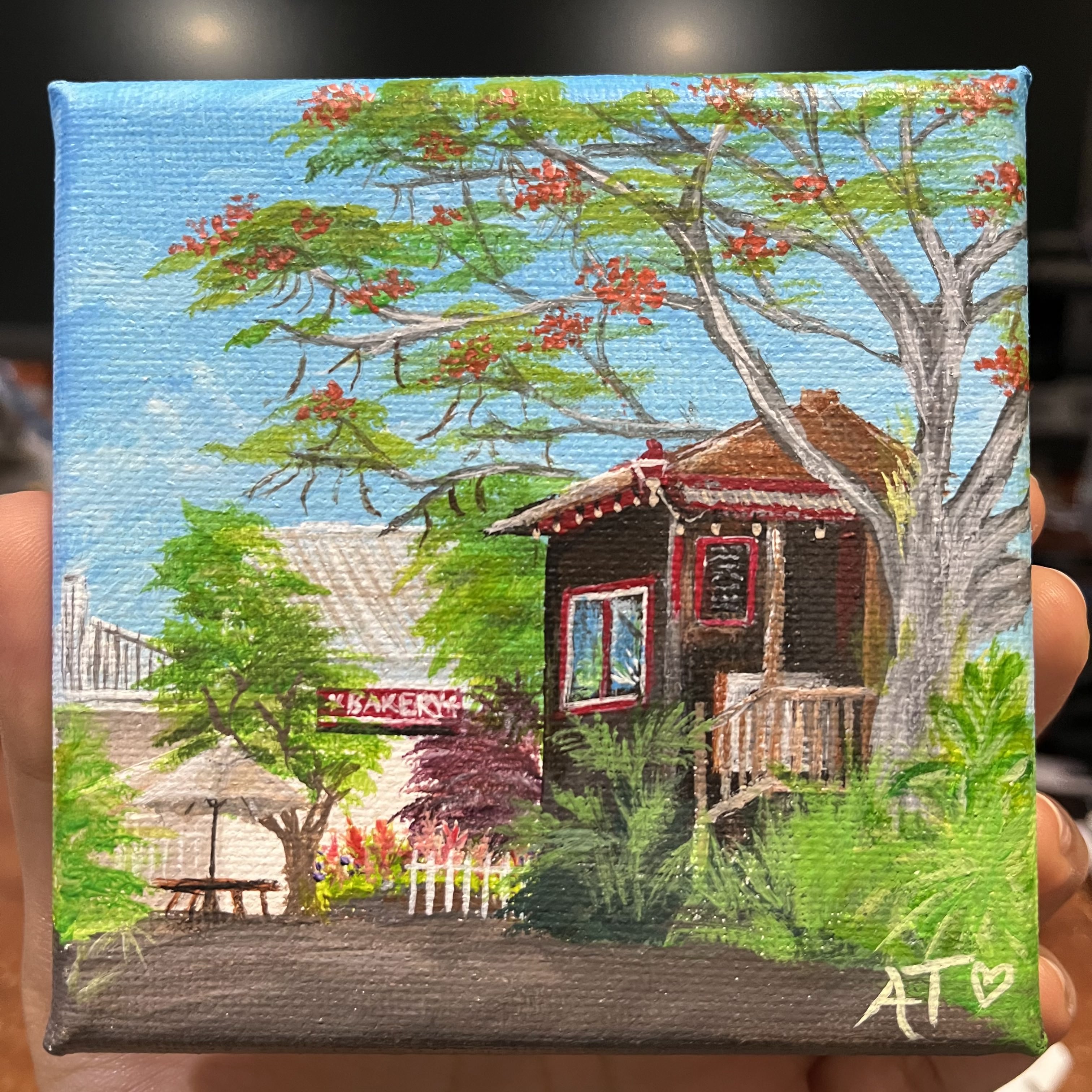 painting of mickey and friends