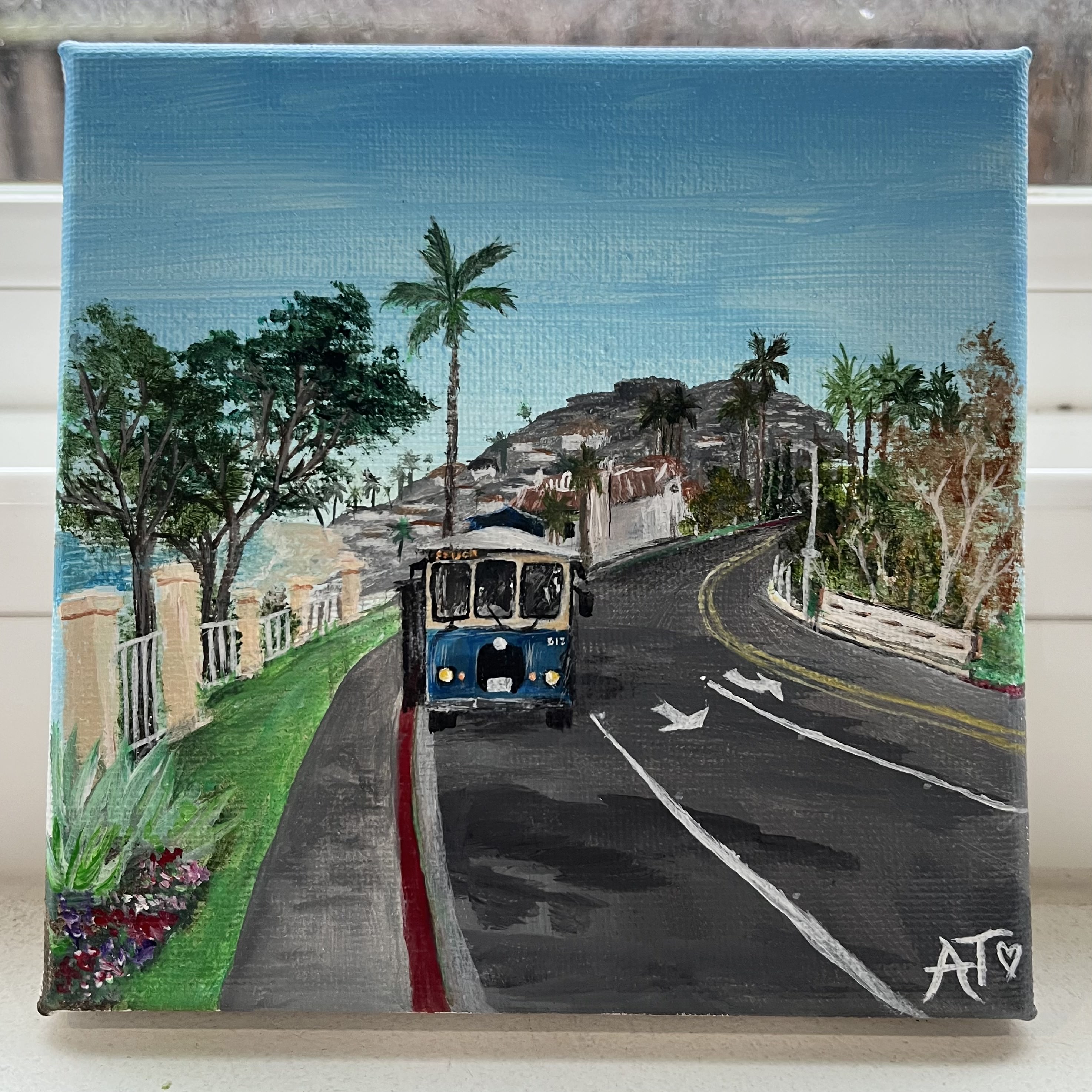 painting of mountatin