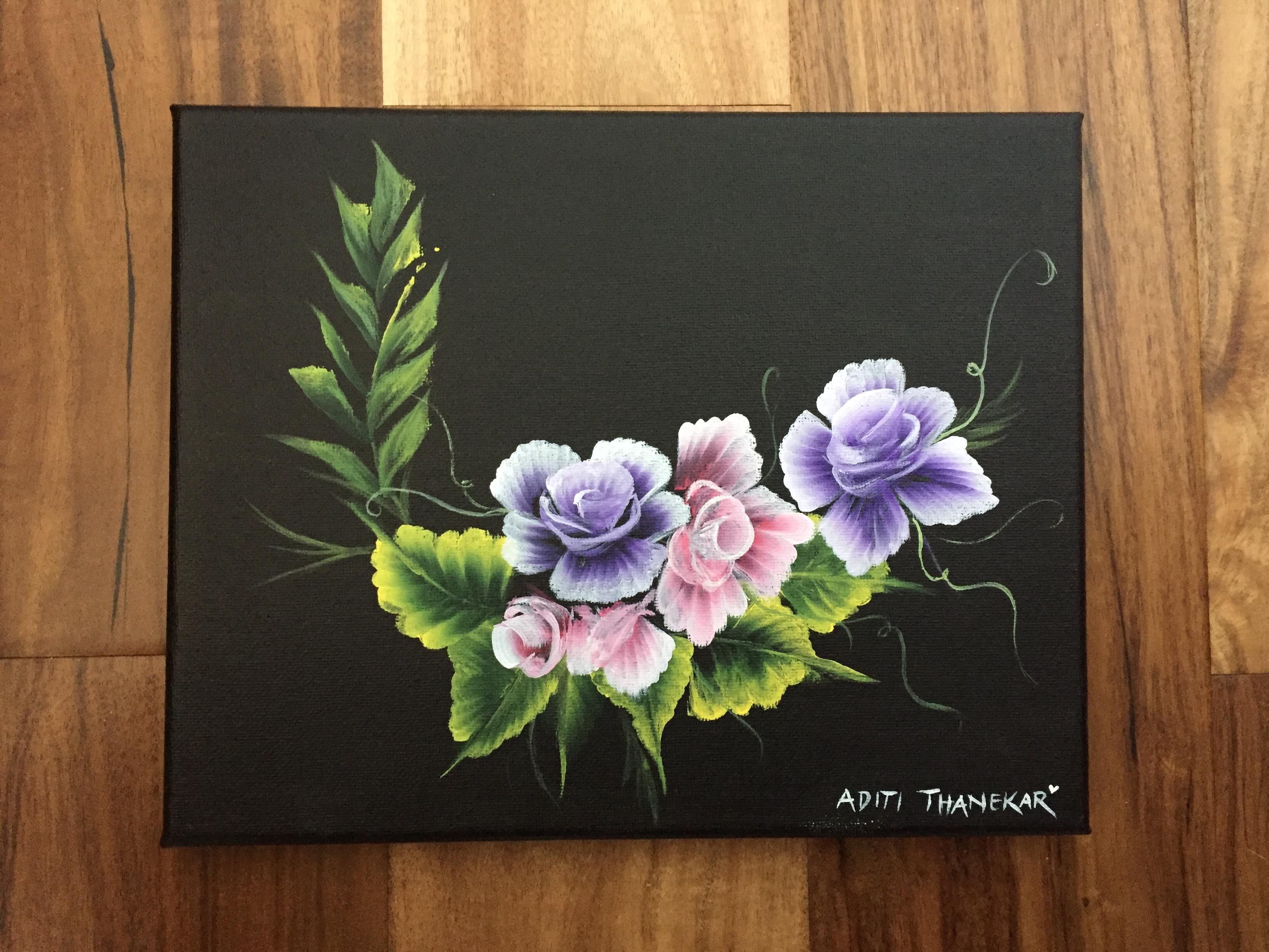 painting of mountatin